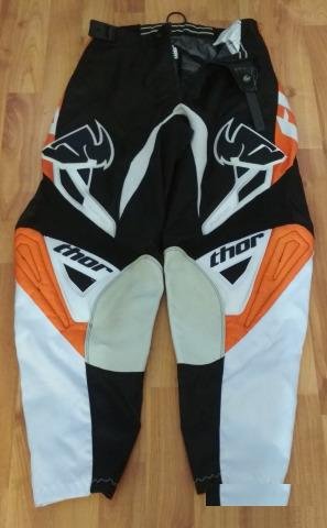 Thor Брюки кроссовые S13 phase streak Orange