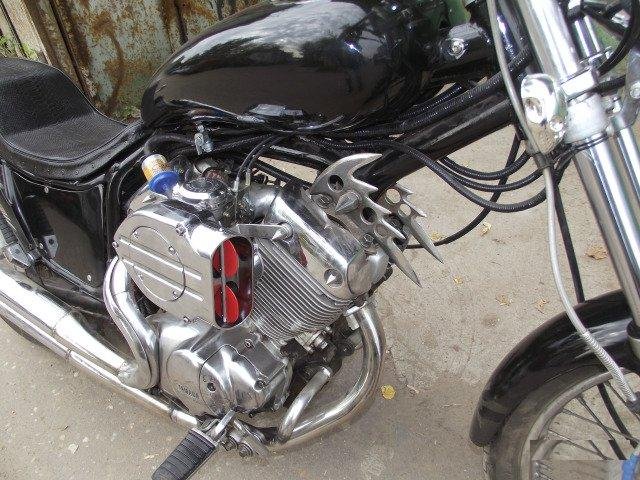 Ямаха Virago xv535 Blasphemy кастом