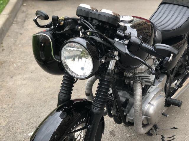 Kawasaki w650 cafe racer каферейсер