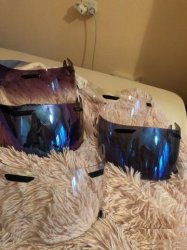 Визоры для шлемов Arai(б/у, с царапинками, не новы