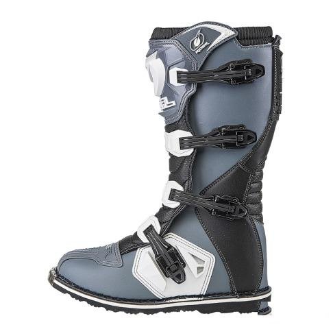 Мотоботы кроссовые Oneal rider Boot серые