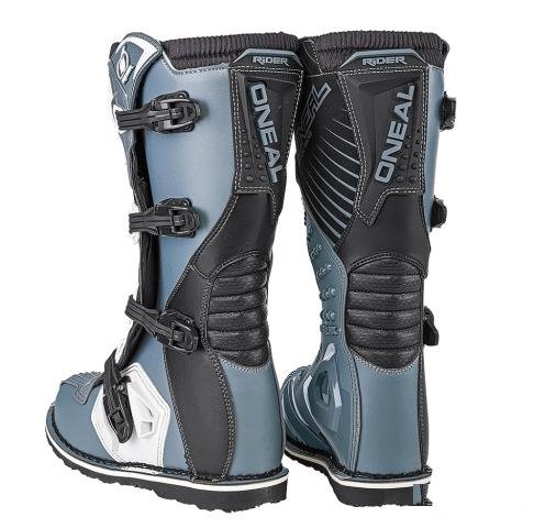 Мотоботы кроссовые Oneal rider Boot серые