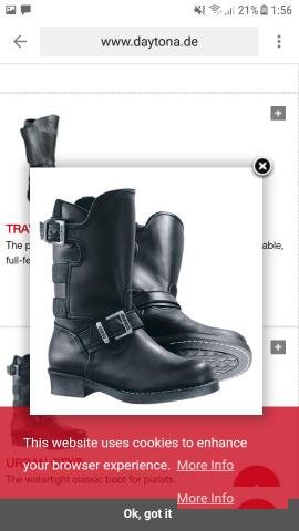 Мотоботы Daytona Urban gore-TEX