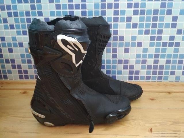 Продам боты Alpinestars и наколенники Thor Force