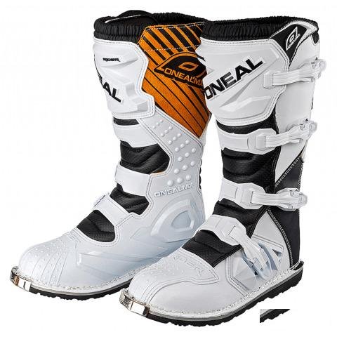 Мотоботы кроссовые Oneal Rider Boot белые