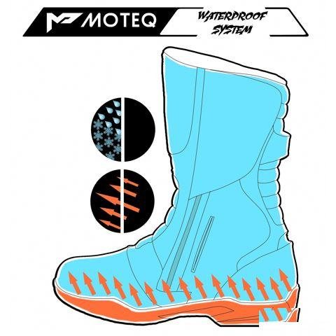 Туристические мотоботинки AIR tech 3/4