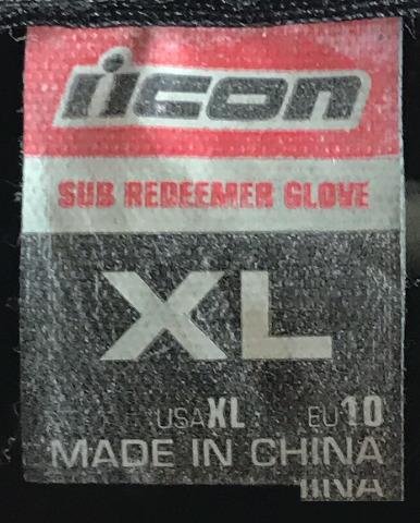 Мотоперчатки Icon Sub Redeemer