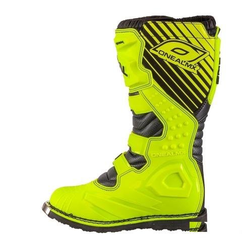 Мотоботы кроссовые Rider Boot флуоресцентно-желтые