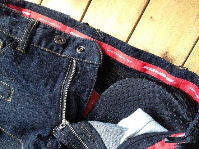 Мотоджинсы Komine superfit со вставками новые