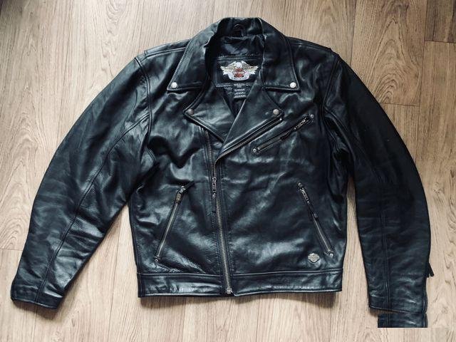 Кожаная куртка harley davidson