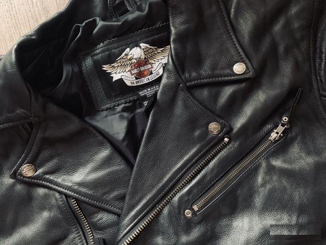Кожаная куртка harley davidson
