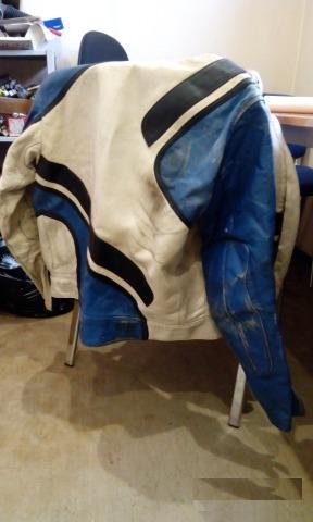 Кожаная Мото куртка Leather