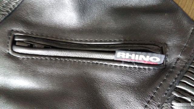 Женская кожаная мотокуртка Rhino
