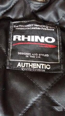 Женская кожаная мотокуртка Rhino