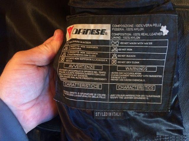 Мото куртка Кожаная Dainese Размер 40