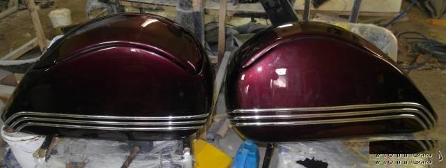 Кофры Yamaha XV1900 Roadliner Stratoliner Corbin