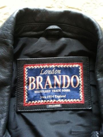 Куртка кожаная brando london