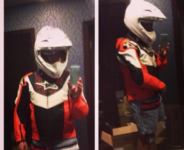 Куртка кожаная alpinestars