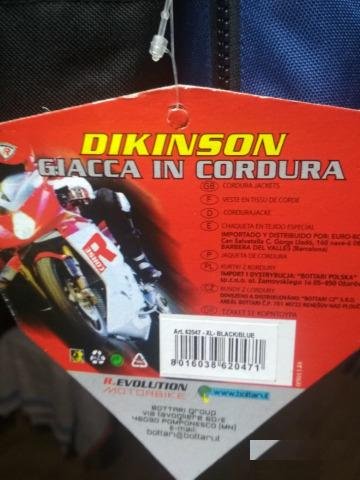 Мотокуртка ткань R-evolution Dikinson