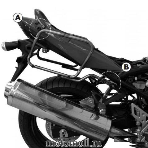 Крепеж боковых кофров Suzuki Bandit 650 (09-15)