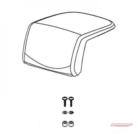 Оригинальные спинки и подлокотники кофра honda