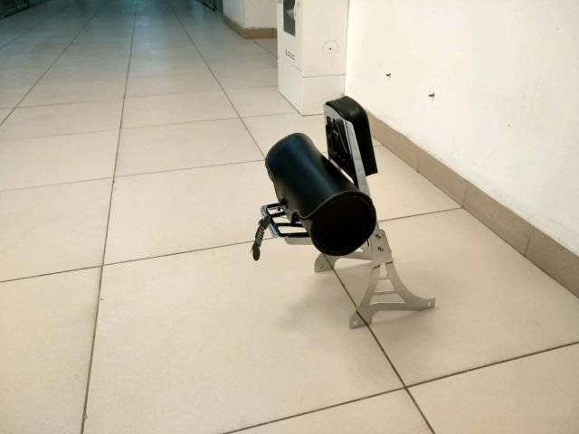 Мотокофр на чоппер батон мото сумка
