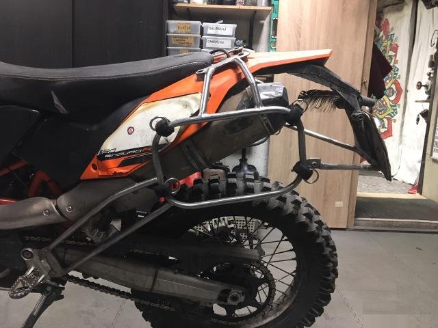 Комплект Рамки для сумок и сумки wolfman ktm 690