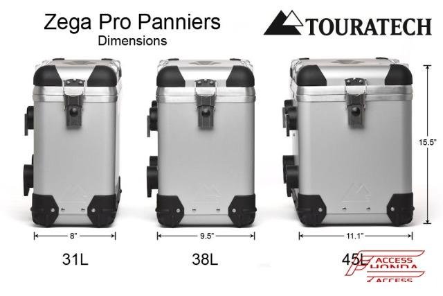 Комплект zega PRO 38/45 л.CRF1000L Africa Twin