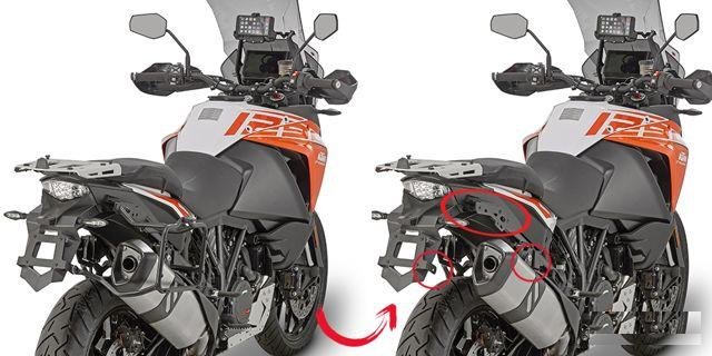 Крепеж боковых кофров KTM 1050 / 1090 / 1190 /1290
