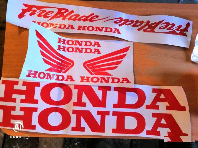 Наклейки на мотоцикл honda CBR250 CBR400