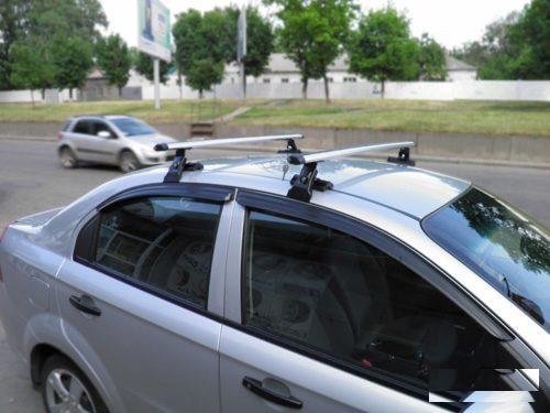 Багажник Аэро на крышу Chevrolet Aveo
