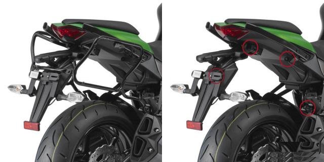 Крепление боковых кофров Givi V35 и V37 plxr4100