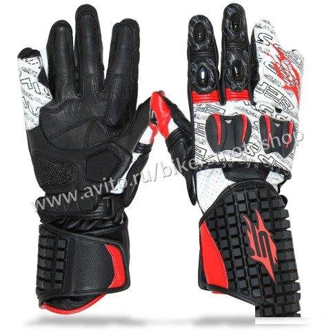Мотоперчатки спортивные Sweep Magnum Red