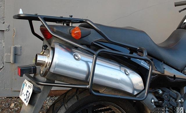 Suzuki DL 650 багажная система, кофры, боковые рам