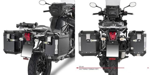 Крепеж боковых кофров Triumph Tiger Explorer 1200