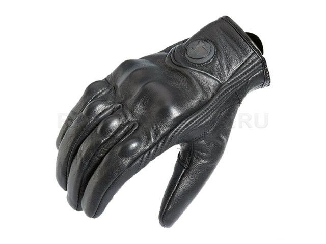 Мотоперчатки из натуральной кожи Rock Biker новые
