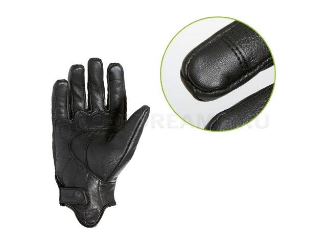 Мотоперчатки из натуральной кожи Rock Biker новые