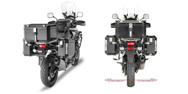 Крепеж боковых кофров Suzuki DL 1000 V-Strom 14-18