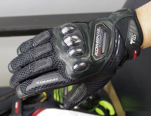Мотоперчатки Komine GK-167 кожа и текстиль новые