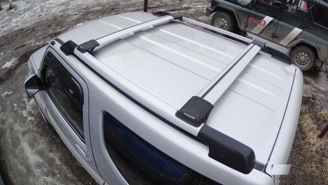Kia Soul дуги на рейлинги