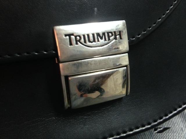 Кофры и сидение на Triumph