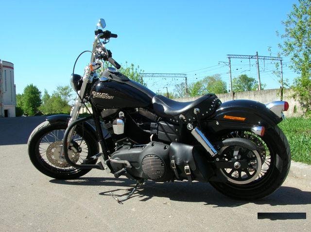 Кофр, сумка кожанная боковая оригинал для Harley