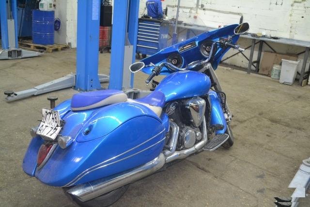 Кофры Yamaha xvs 1300 a midnightstar стиль Corbin