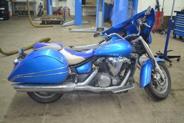 Кофры Yamaha xvs 1300 a midnightstar стиль Corbin
