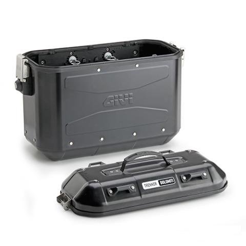 Кофры боковые Givi DLM36 Dolomiti чёрные (пара)