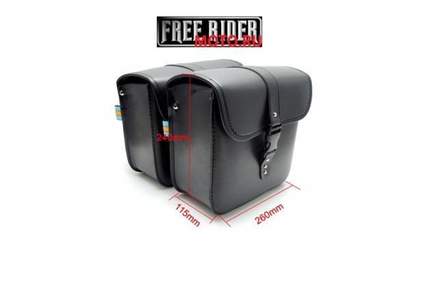 Кофры на мотоцикл Honda Shadow Steed Drag Star
