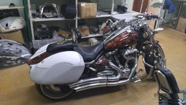 Кофры для мотоцикла Yamaha xv1900 Raider