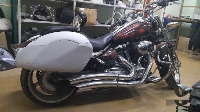 Кофры для мотоцикла Yamaha xv1900 Raider