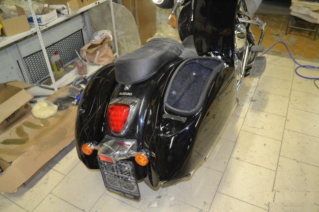 Кофры для мотоцикла suzuki c109r стиль Corbin