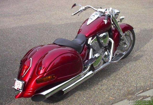 Кофры honda VTX 1800, 1300 Retro реплика Corbin